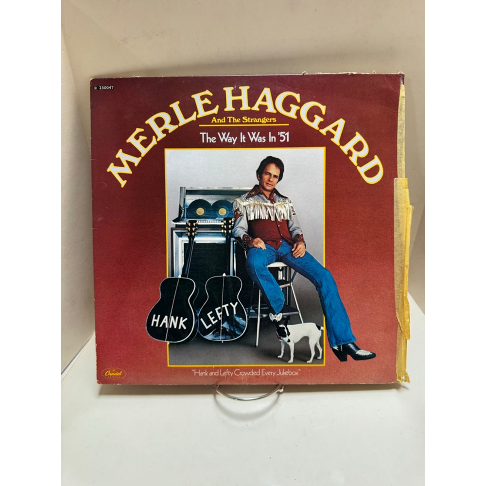 1978 Columbia Vinyl Record Merle Haggard & The Strangers “The Way It Was In '51”